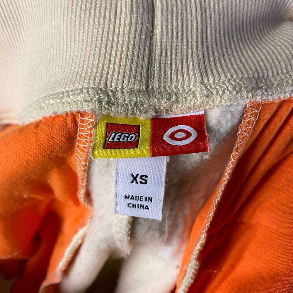 Lego Sweatpants Women's XS Beige Drawstring Elastic Waist Casual Cotton‎ Blend - Picture 9 of 10